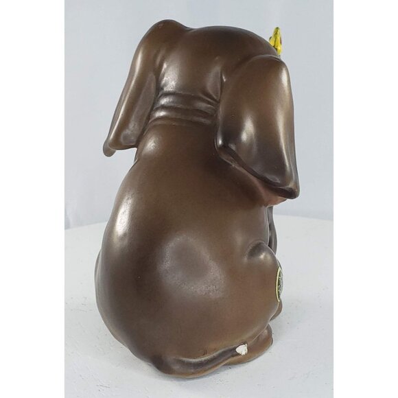 Josef Originals Large Elephant Sitting with Flower Figurine - Picture 6 of 8